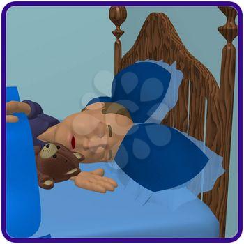 Sleeping Clipart