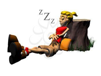 Reclining Clipart