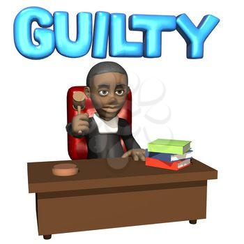 Guilty Clipart