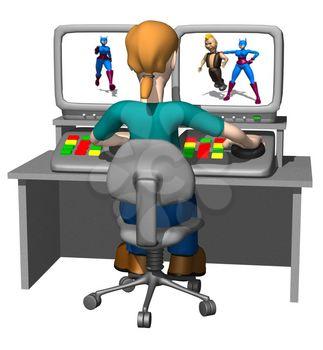 Workstation Clipart