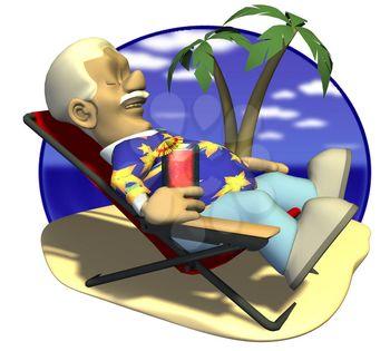 Lounging Clipart