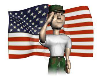 Salute Clipart