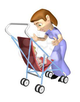 Stroller Clipart