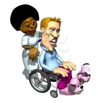 Wheelchair Clipart