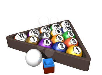 Billiards Clipart