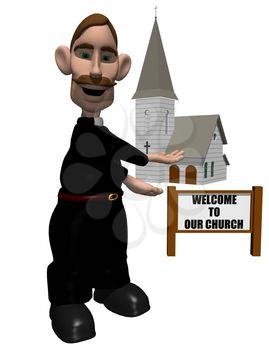 Priest Clipart