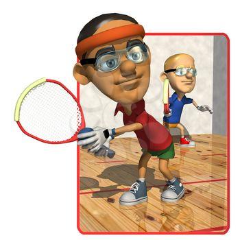 Racquetball Clipart