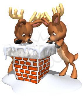 Reindeers Clipart