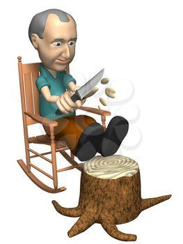 Seated Clipart