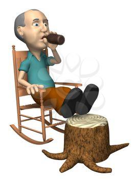 Seated Clipart