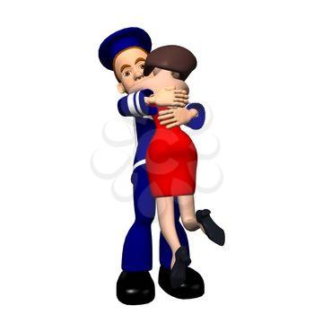 Hugging Clipart