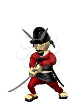 Samurai Clipart