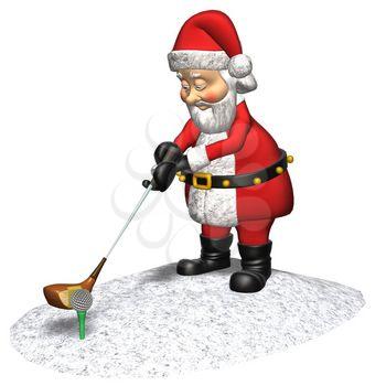 Golfer Clipart