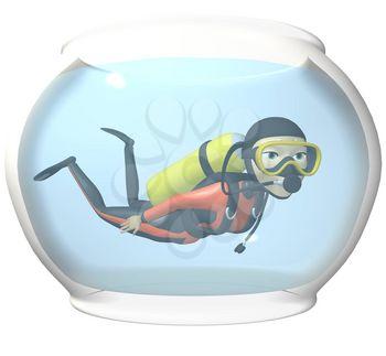 Fishbowl Clipart