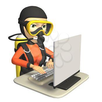 Scuba Clipart