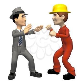 Fighting Clipart