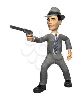 Pistol Clipart