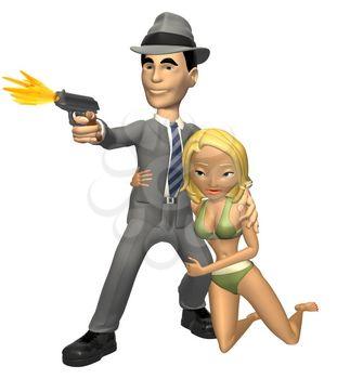 Pistol Clipart