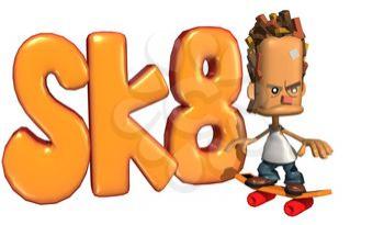 Skate Clipart