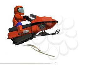 Snowmobile Clipart