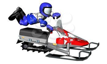 Snowmobile Clipart