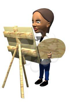 Painter Clipart