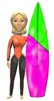 Surfer Clipart