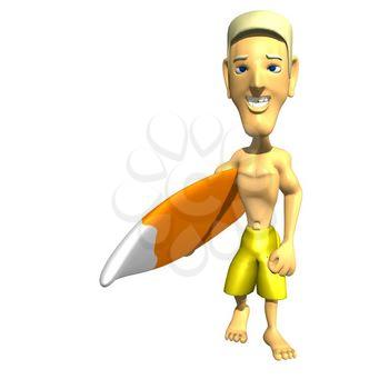 Surfer Clipart