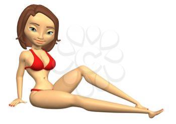 Reclining Clipart