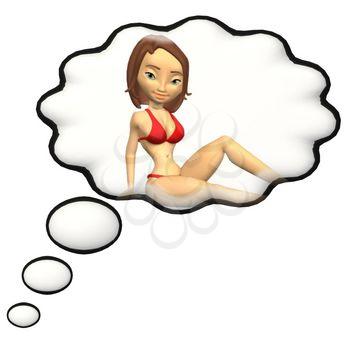 Bathing Clipart