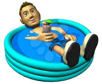 Reclining Clipart