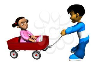 Wagon Clipart