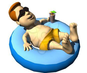 Reclining Clipart