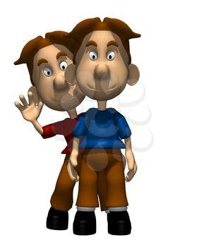 Brothers Clipart