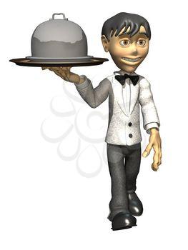 Waiter Clipart