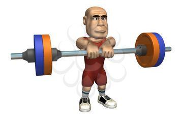 Weightlifting Clipart