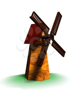 Windmill Clipart