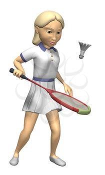 Badminton Clipart