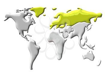 Continents Clipart