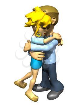 Hugging Clipart