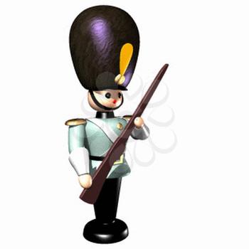Soldier-at-arms Clipart
