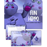 Fun hippo