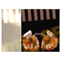 Handcuffed PowerPoint Background
