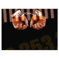 Handcuffed PowerPoint Background