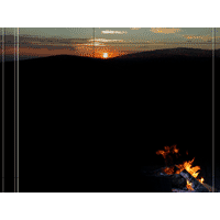 Bonfire PowerPoint Background