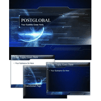 Blue PowerPoint Template