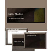 Dark PowerPoint Template