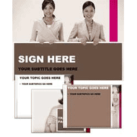 Businesswomen PowerPoint Template