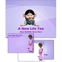 Child PowerPoint Template