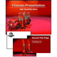 Firetrucks PowerPoint Template